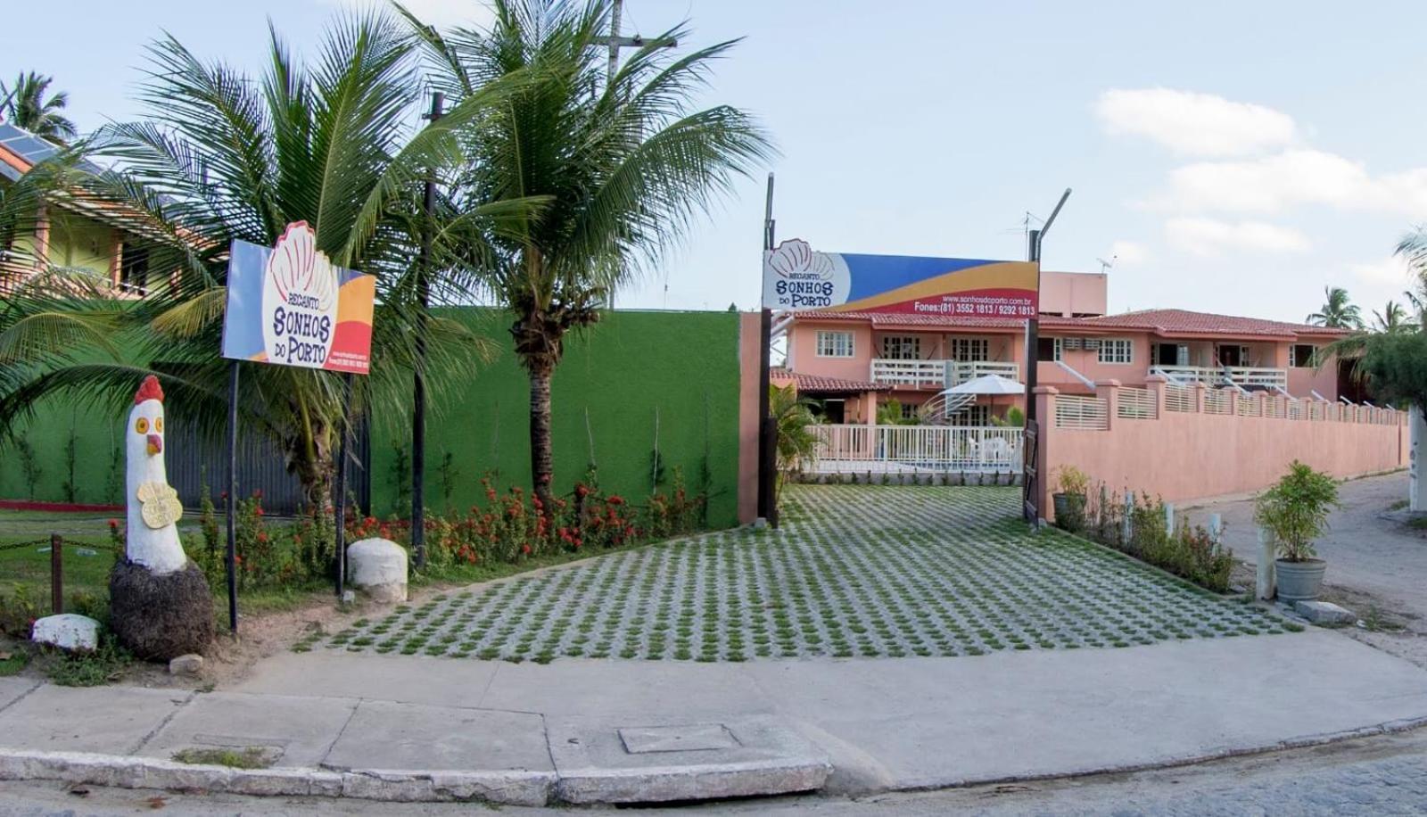 Pousada Flats Recanto Sonhos Do Porto Porto de Galinhas Luaran gambar